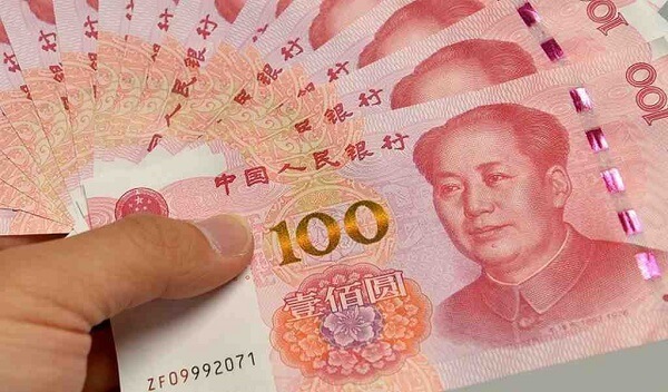 Mệnh giá 100 tệ tiền Trung Quốc