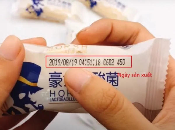 Hạn sử dụng 1 dòng date trên bao bì sản phẩm